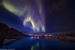 Aurora alle Lofoten, Norvegia