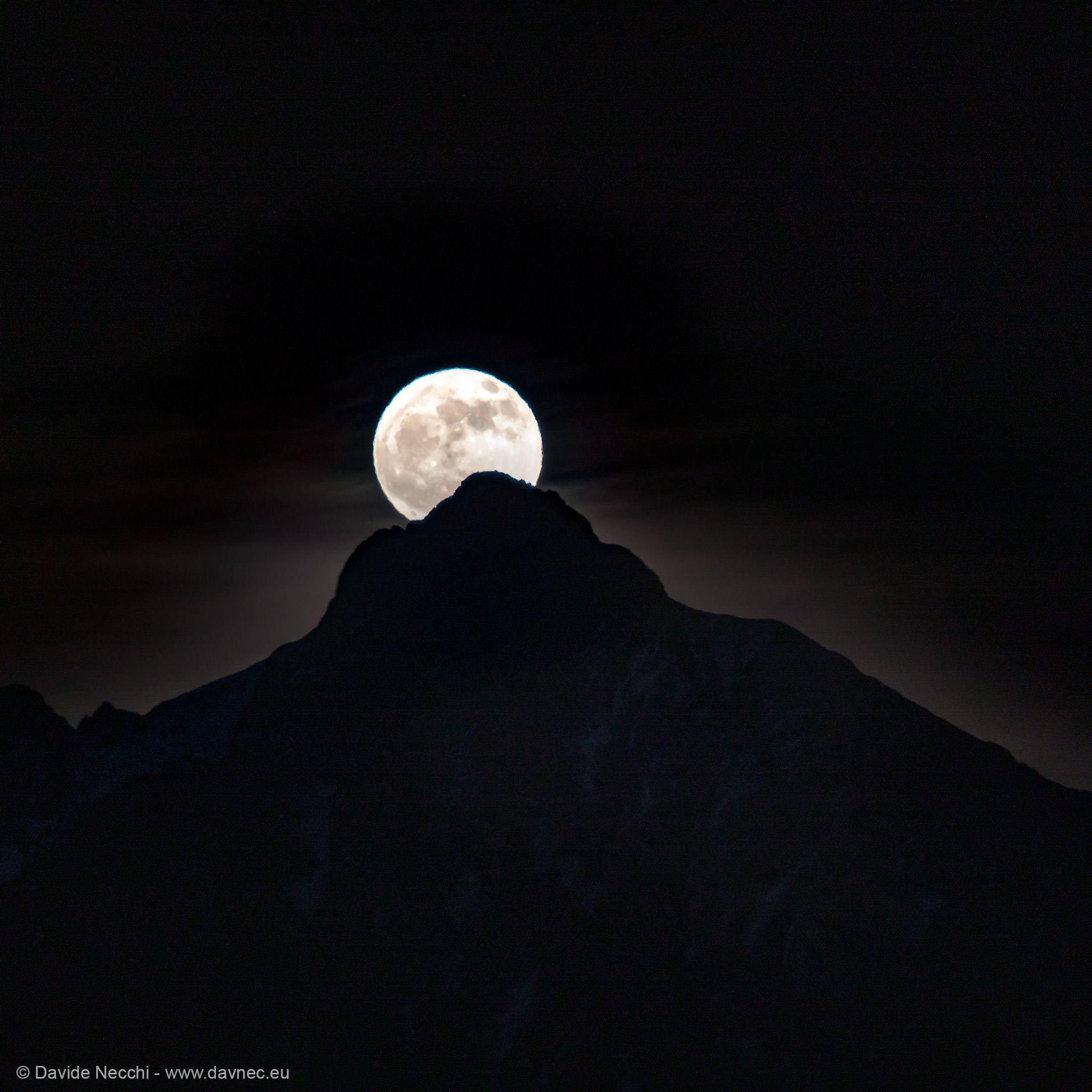 Luna sulla Grignetta